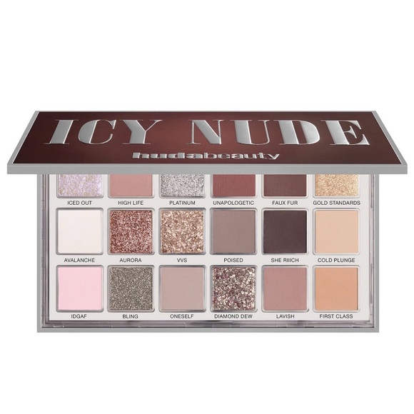 HUDA BEAUTY Other - Huda Beauty Icy Nude Eyeshadow Palette